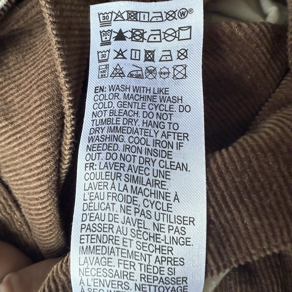 Shaggy Scooby Doo Adult Halloween Costume Mens Large Brown Corduroy Pants Green - Picture 13 of 16